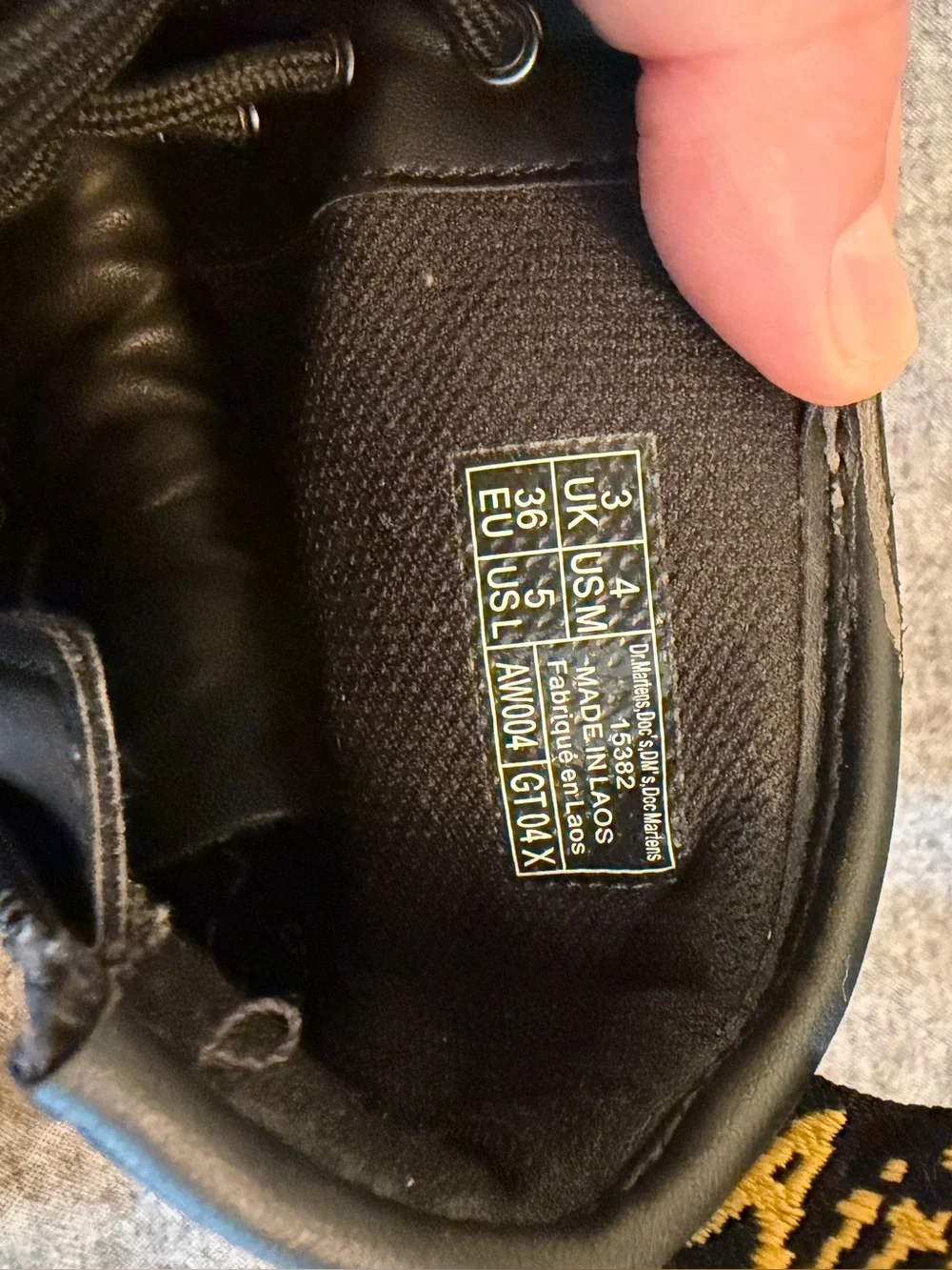 Kids Original Doc Martens - Size 4